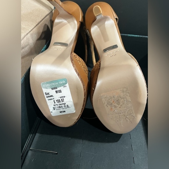BADGLEY Mischka Heels NWT sz 10 - Picture 4 of 4